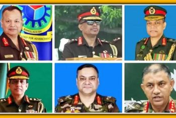 আবারও সেনাবাহিনীতে রদবদল, বদলি ৬ গুরুত্বপূর্ণ পদে