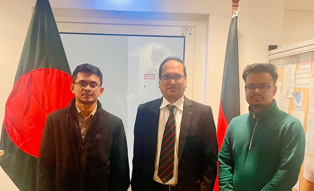 জার্মানি দূতাবাসে রাষ্ট্রপতির বাণী পাঠ করায় এনসিপি নেতাদের অনুষ্ঠান ত্যাগ