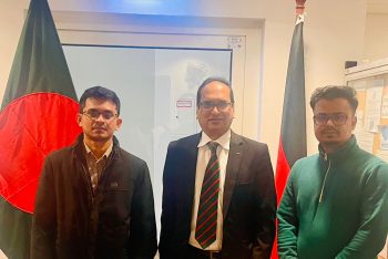 জার্মানি দূতাবাসে রাষ্ট্রপতির বাণী পাঠ করায় এনসিপি নেতাদের অনুষ্ঠান ত্যাগ