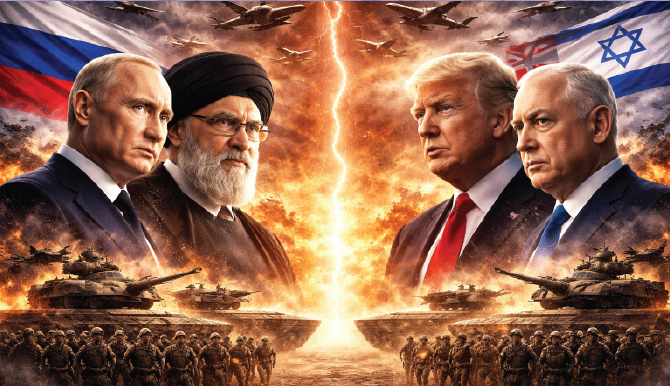 রাশিয়া-ইরান জোটে বাড়ছে কৌশলগত শক্তি