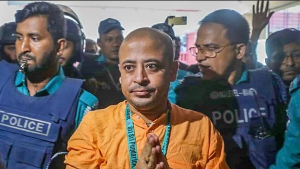 জামিন মিলেছে, তবু কারামুক্তি নয় চিন্ময় কৃষ্ণ দাসের