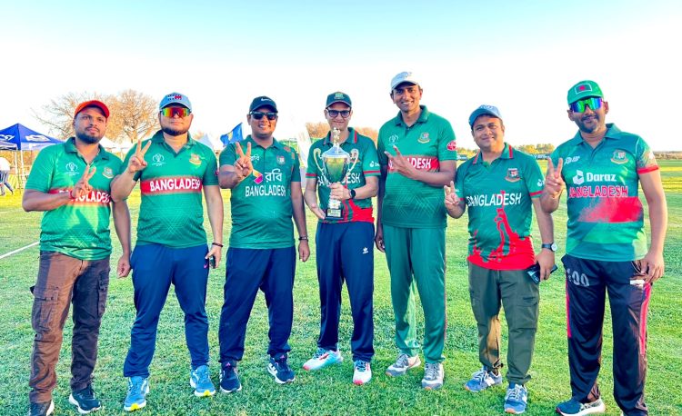 কমনওয়েলথ ক্রিকেট টুর্নামেন্টে বাংলাদেশ দূতাবাসের জয়োল্লাস, চতুর্তবারের চ্যাম্পিয়ন